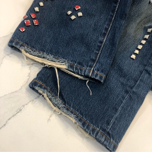 Vintage Levi’s 501 Leather Patch Size 28 - Picture 13 of 16